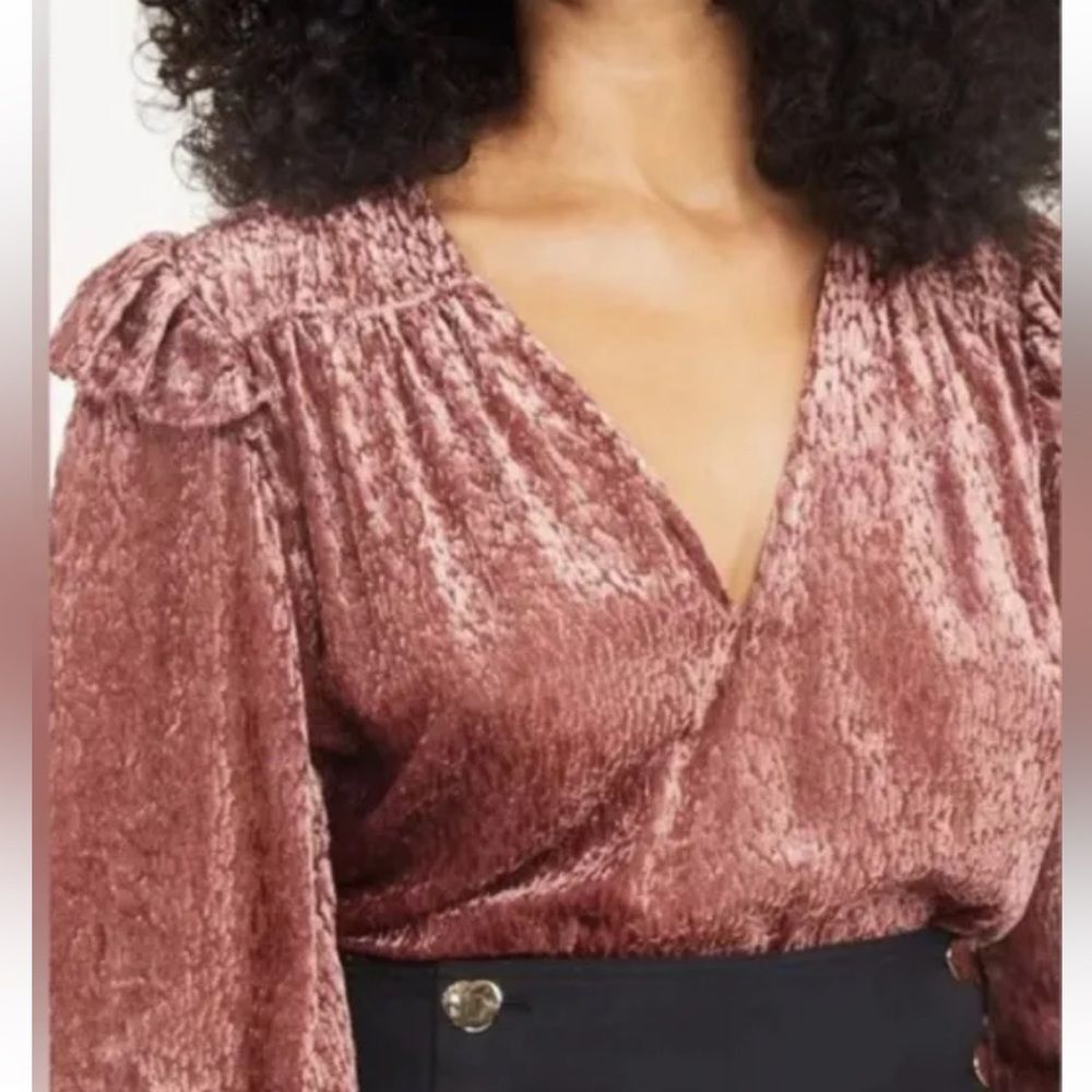 Tanya Taylor Lucy top 🔥 Rose 🔥 XS